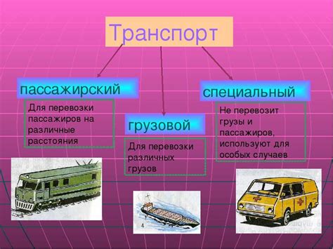 Примеры специализированных пассажирских транспортных средств